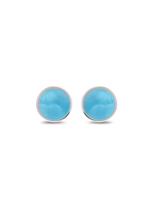 Larimar Stud Earrings - Purple Door Alchemy