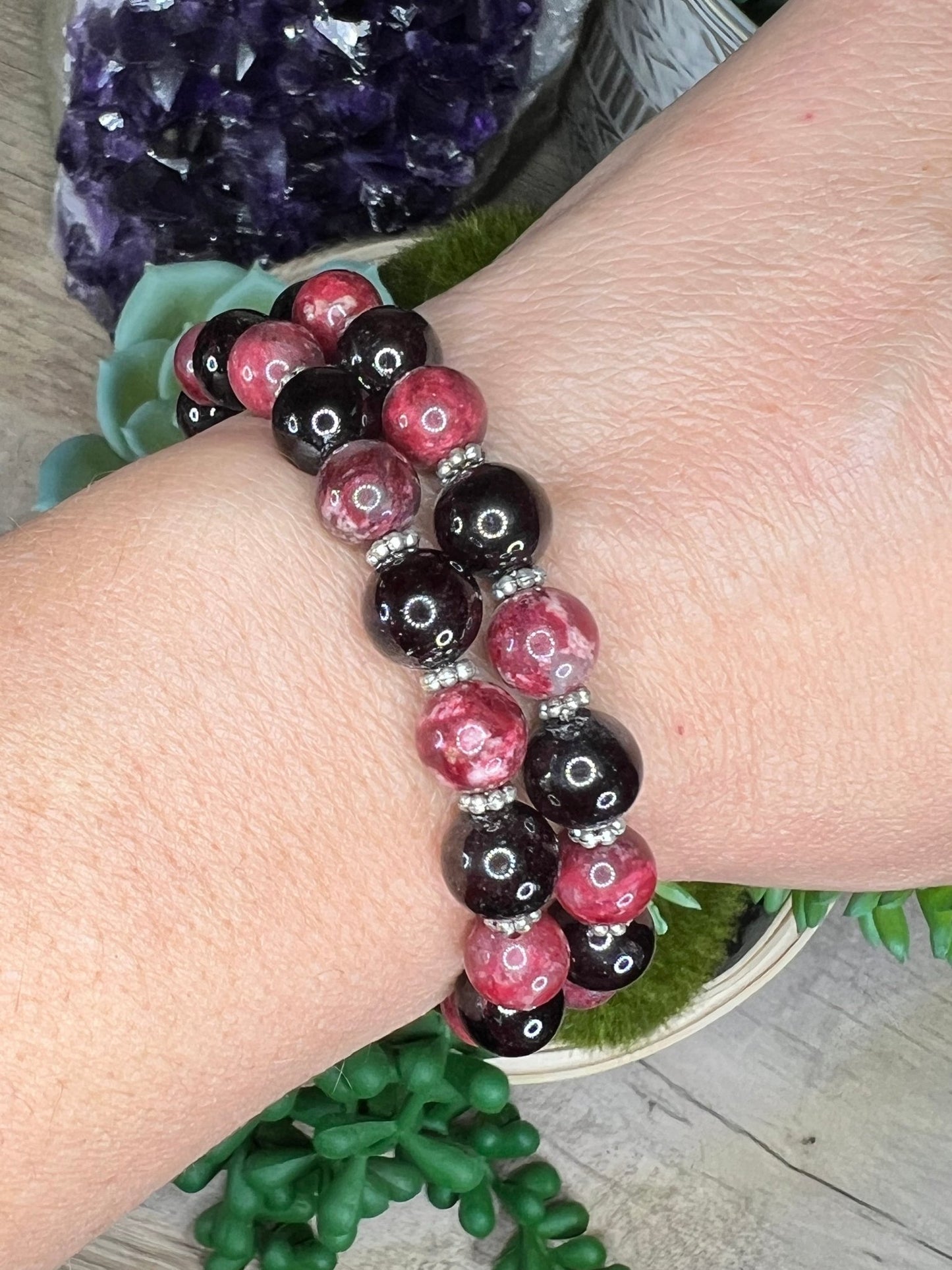 Love and Passion Bracelet - Purple Door Alchemy