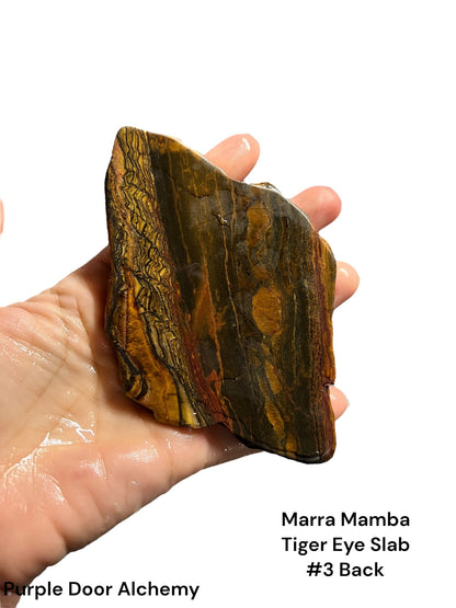 Marra Mamba Tiger Eye Slab - Purple Door Alchemy