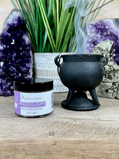 Peaceful Home Incense Powder - Purple Door Alchemy