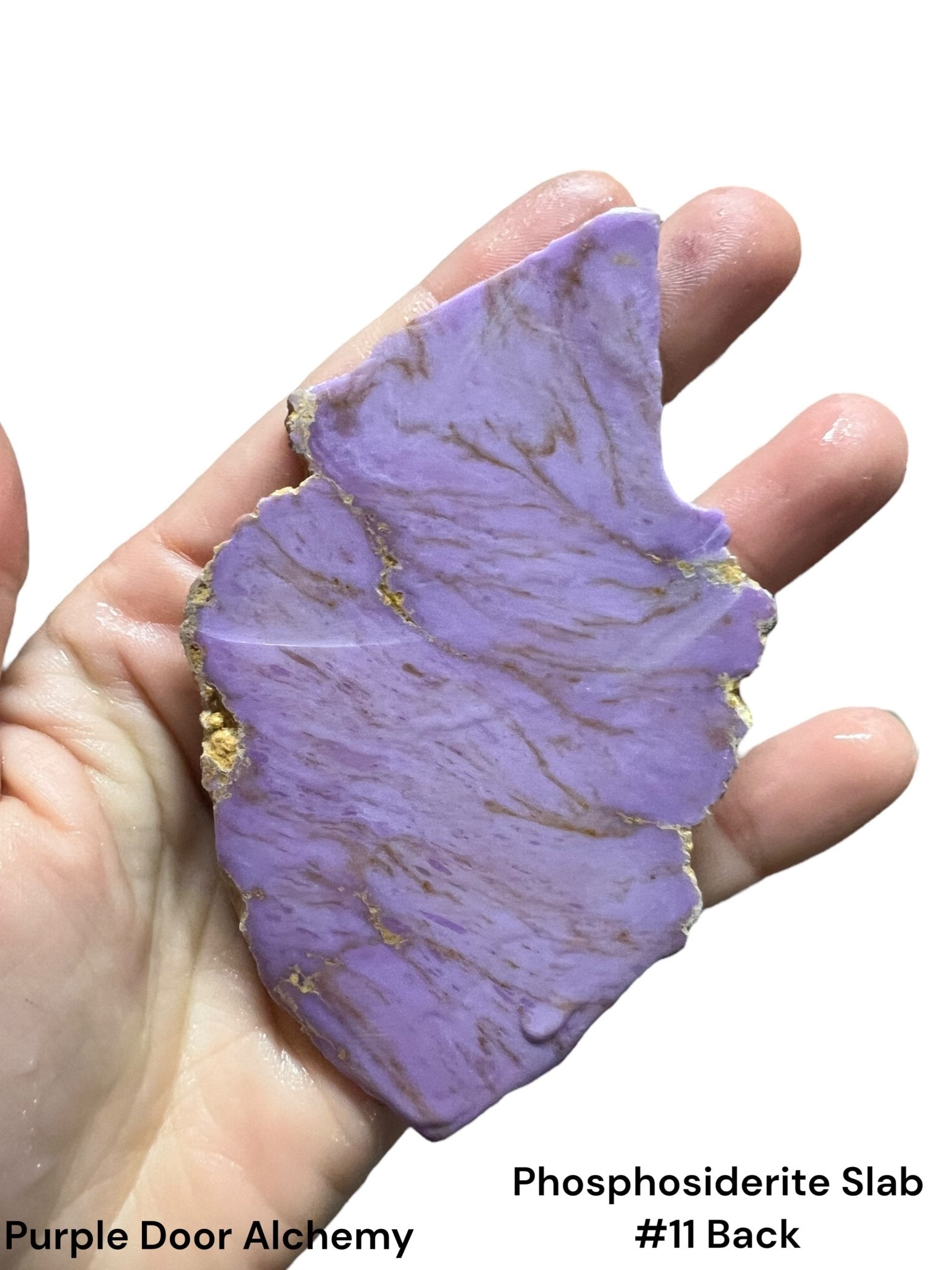 Phosphosiderite Slabs - Purple Door Alchemy