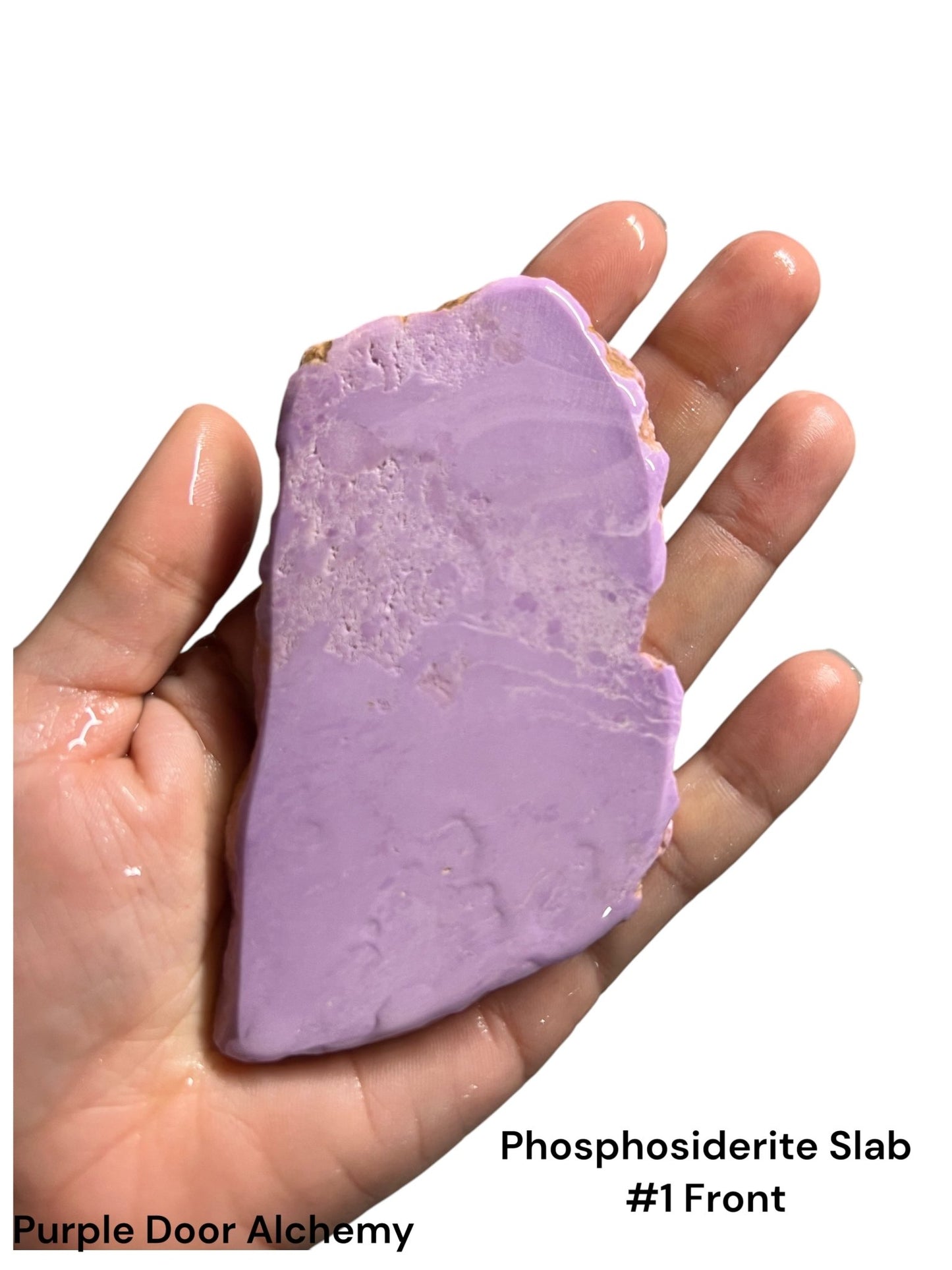 Phosphosiderite Slabs - Purple Door Alchemy