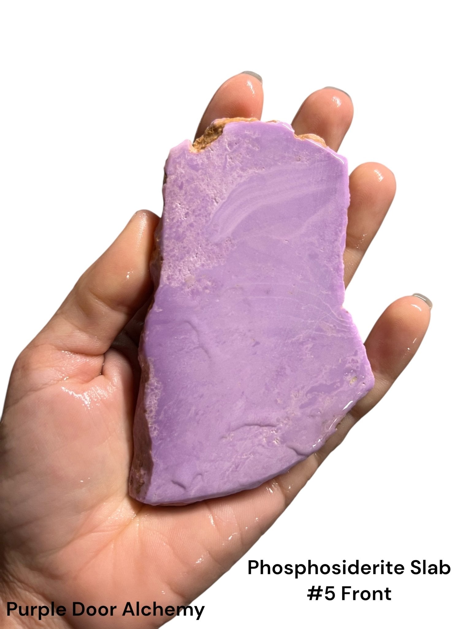 Phosphosiderite Slabs - Purple Door Alchemy