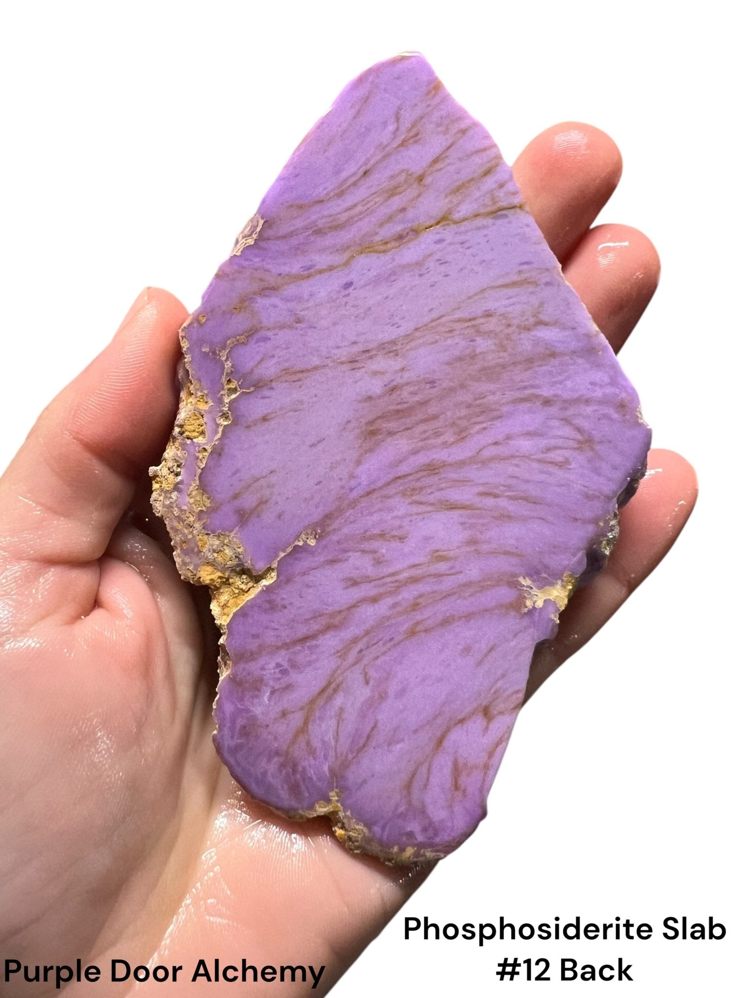 Phosphosiderite Slabs - Purple Door Alchemy