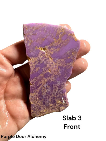 Phosphosiderite Slabs - Purple Door Alchemy