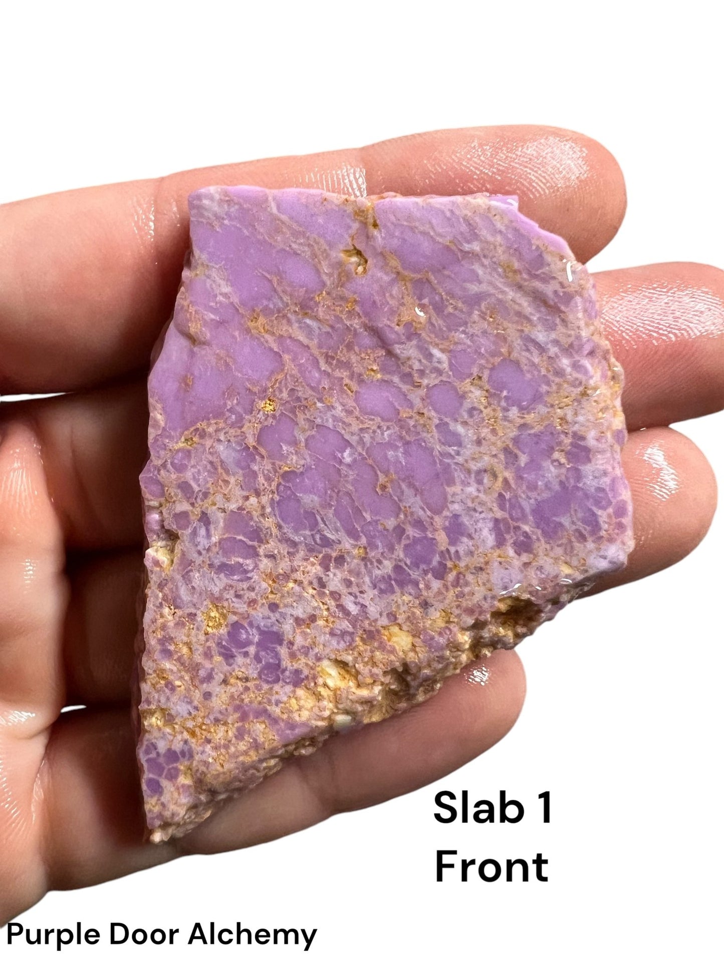 Phosphosiderite Slabs - Purple Door Alchemy