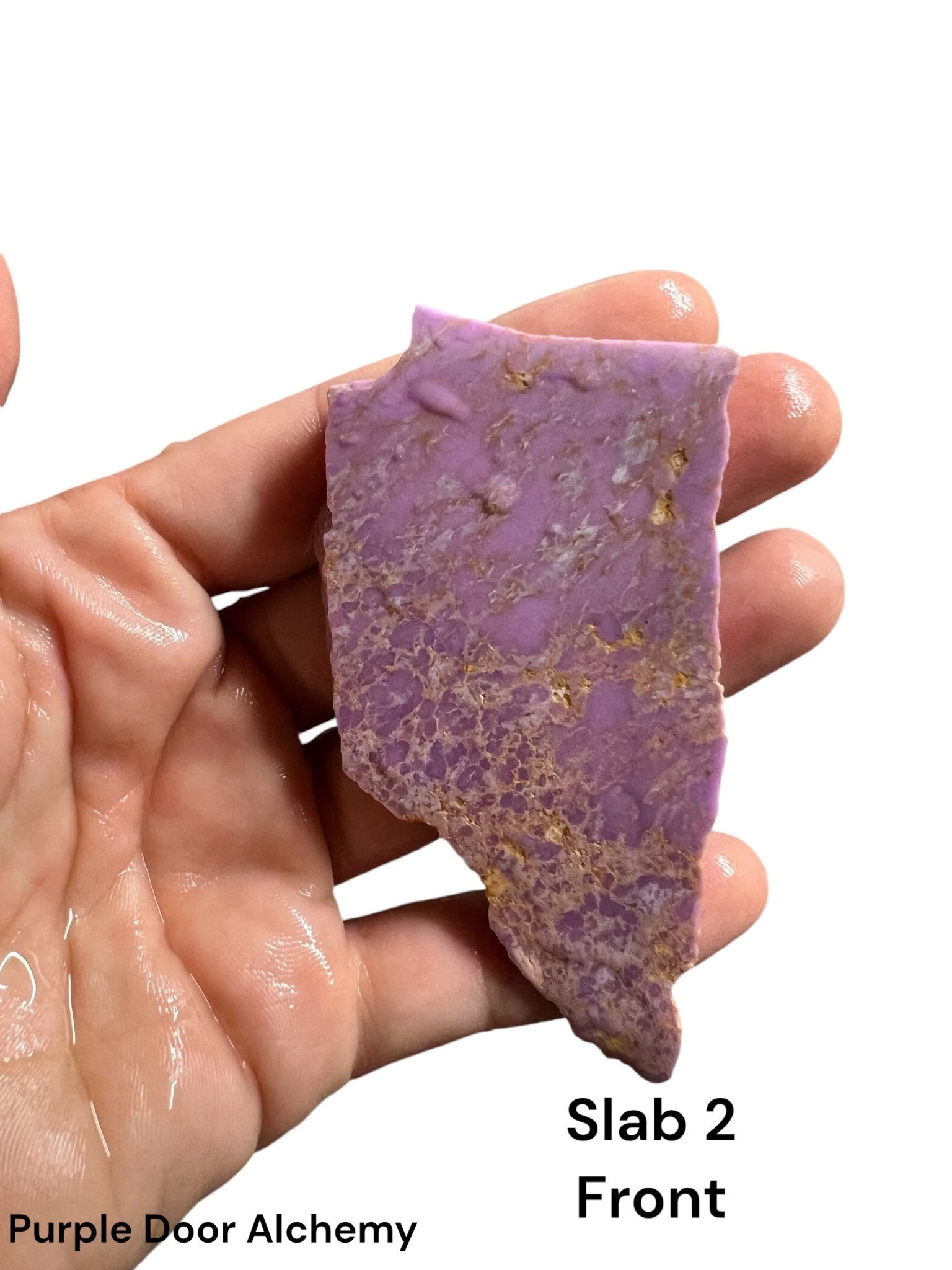 Phosphosiderite Slabs - Purple Door Alchemy