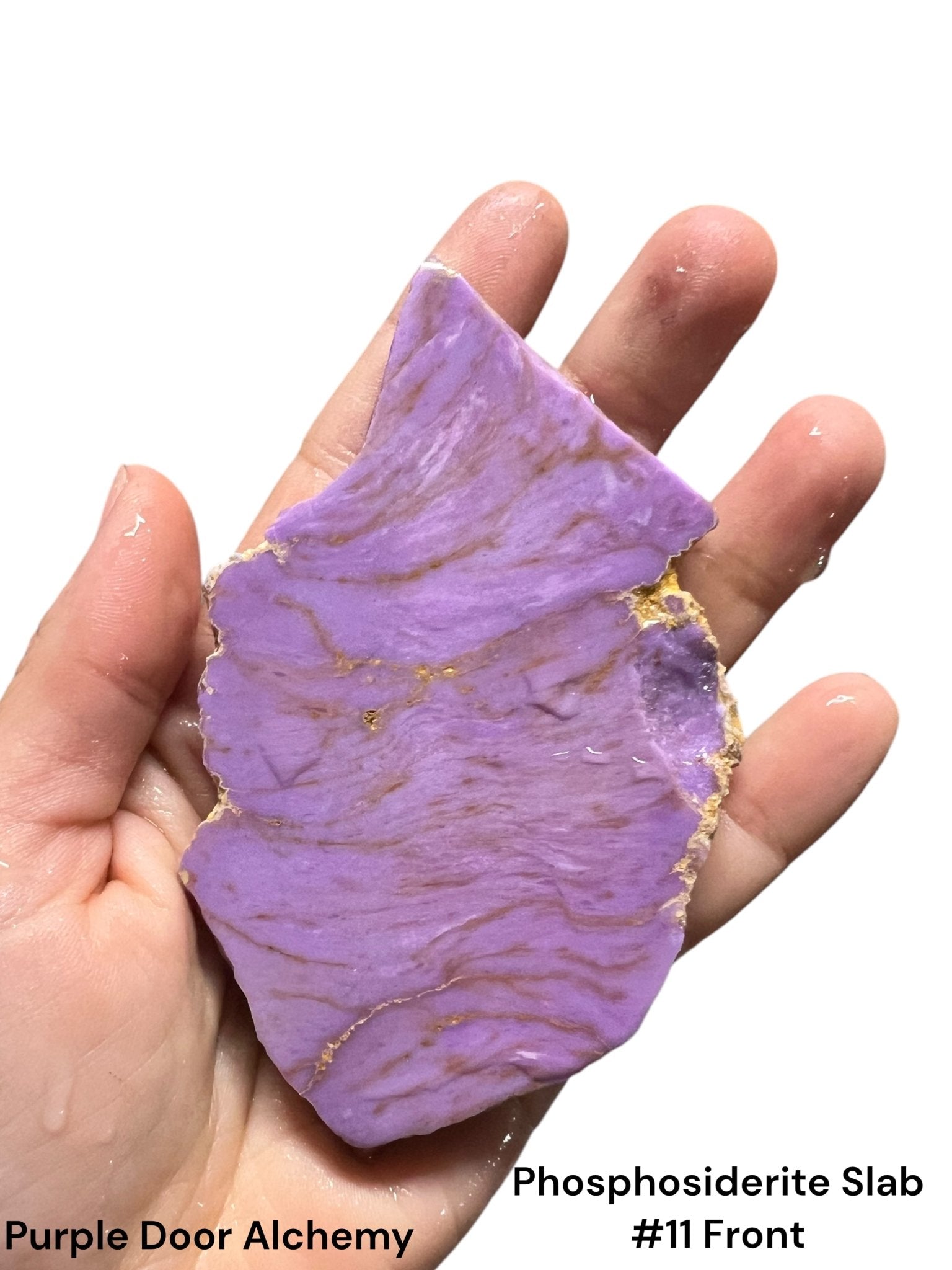 Phosphosiderite Slabs - Purple Door Alchemy