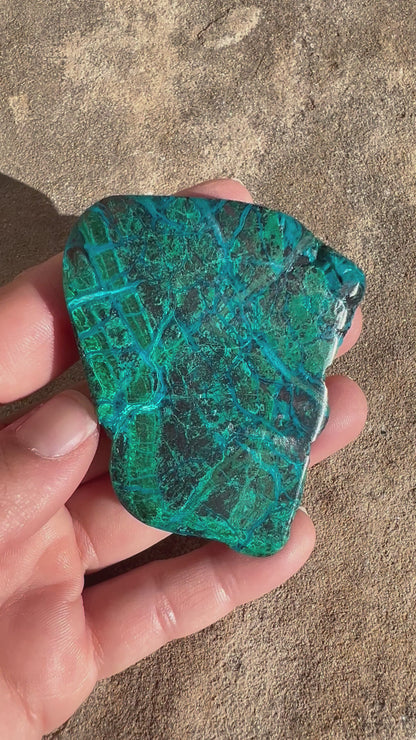 56g Peruvian Chrysocolla Slab