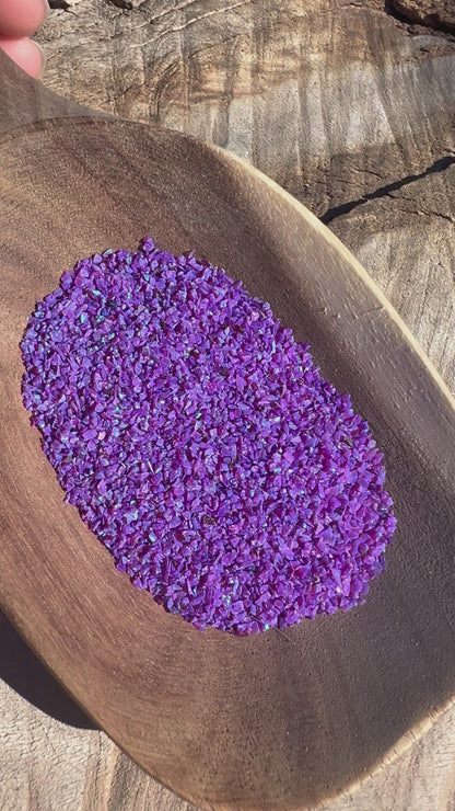 Crushed Synthetic Sleepy Lavender 2 Opal - Bello Opal - OP52