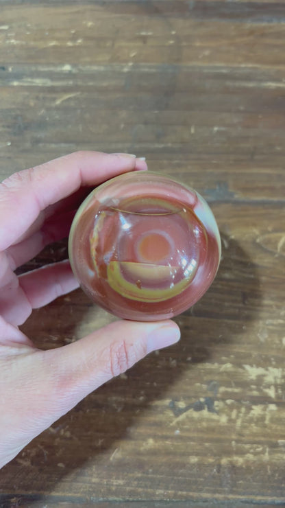 59mm (2.3 inches) Polychrome Jasper Sphere