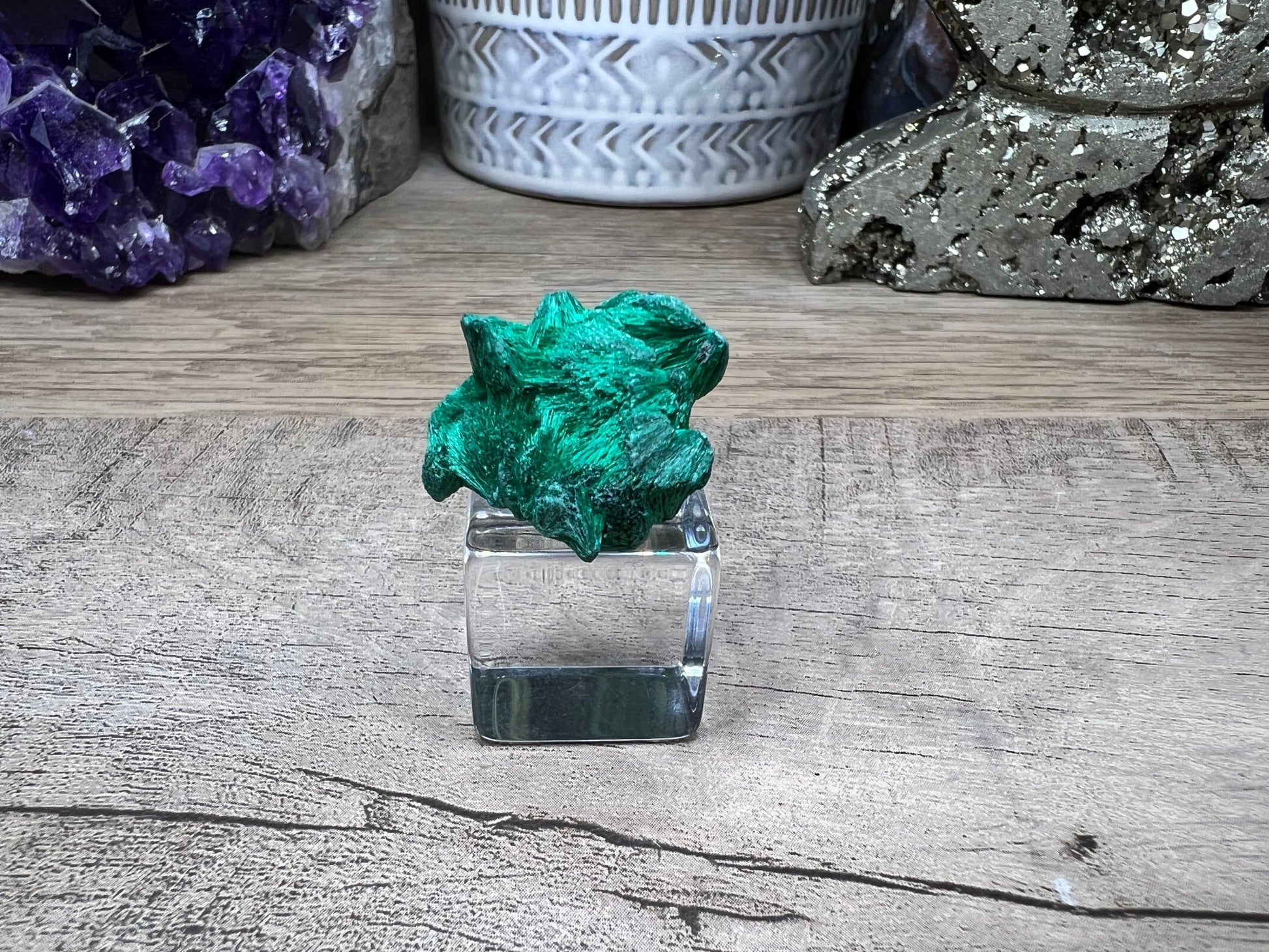 Raw Velvet Malachite Specimen 5g - 10g - Purple Door Alchemy