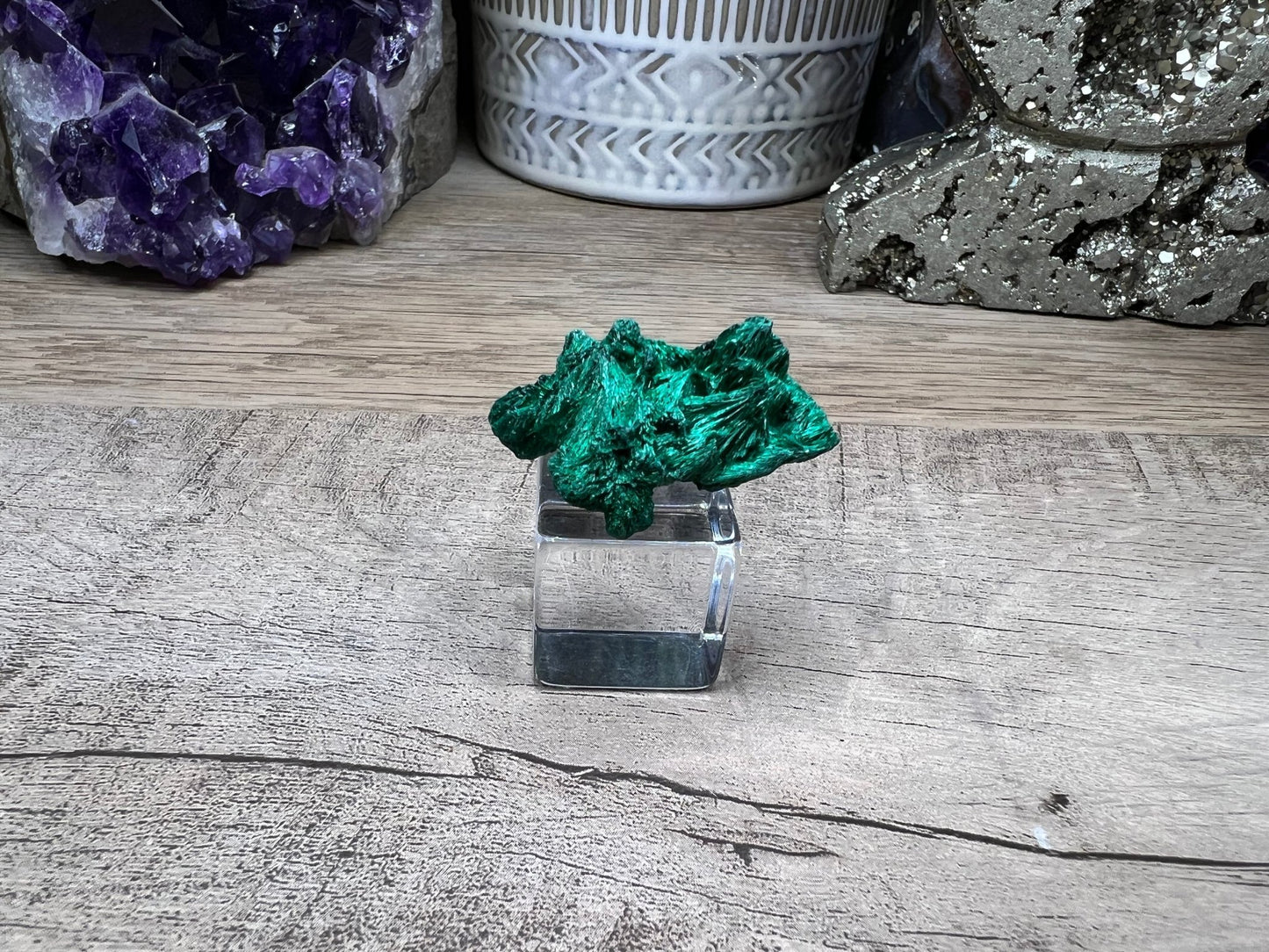 Raw Velvet Malachite Specimen 5g - 10g - Purple Door Alchemy