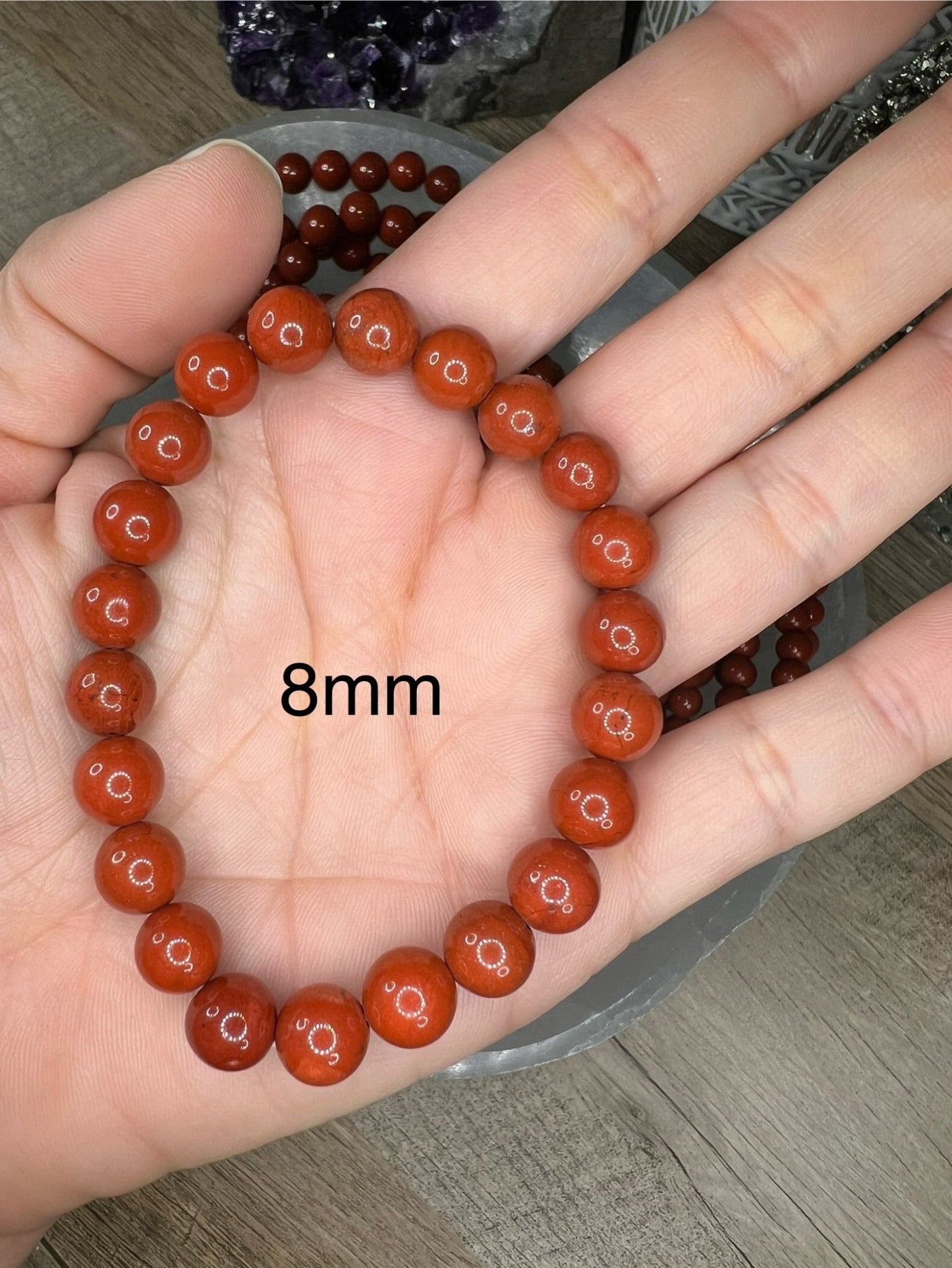 Red Jasper Bracelet - Purple Door Alchemy