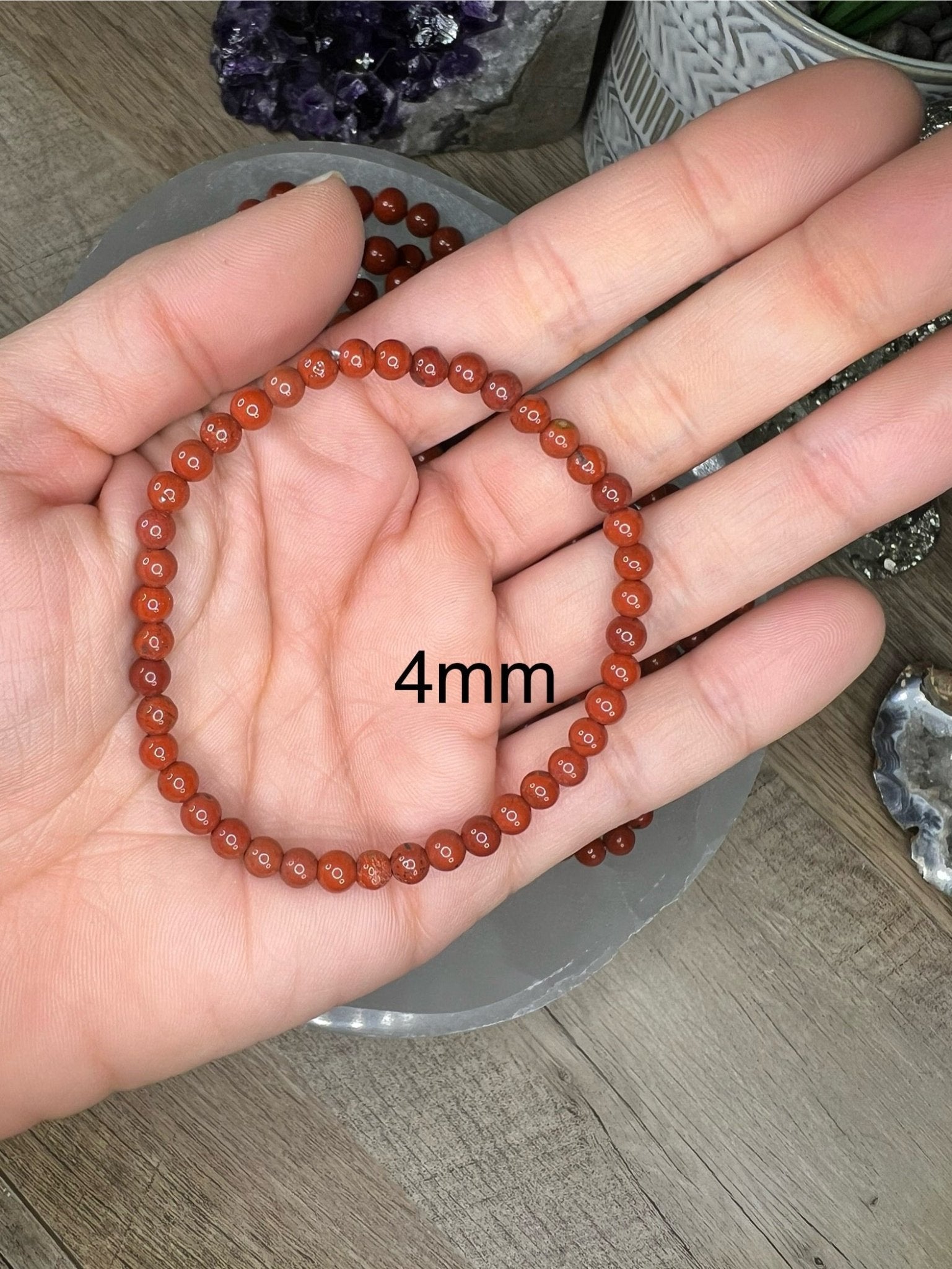 Red Jasper Bracelet - Purple Door Alchemy