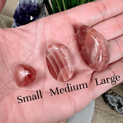 Rhodochrosite Tumble - Purple Door Alchemy