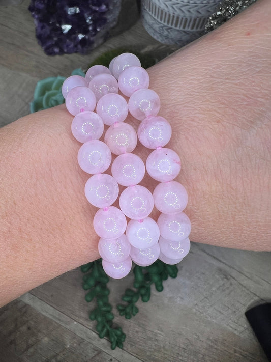 Rose Quartz Bracelet - Purple Door Alchemy