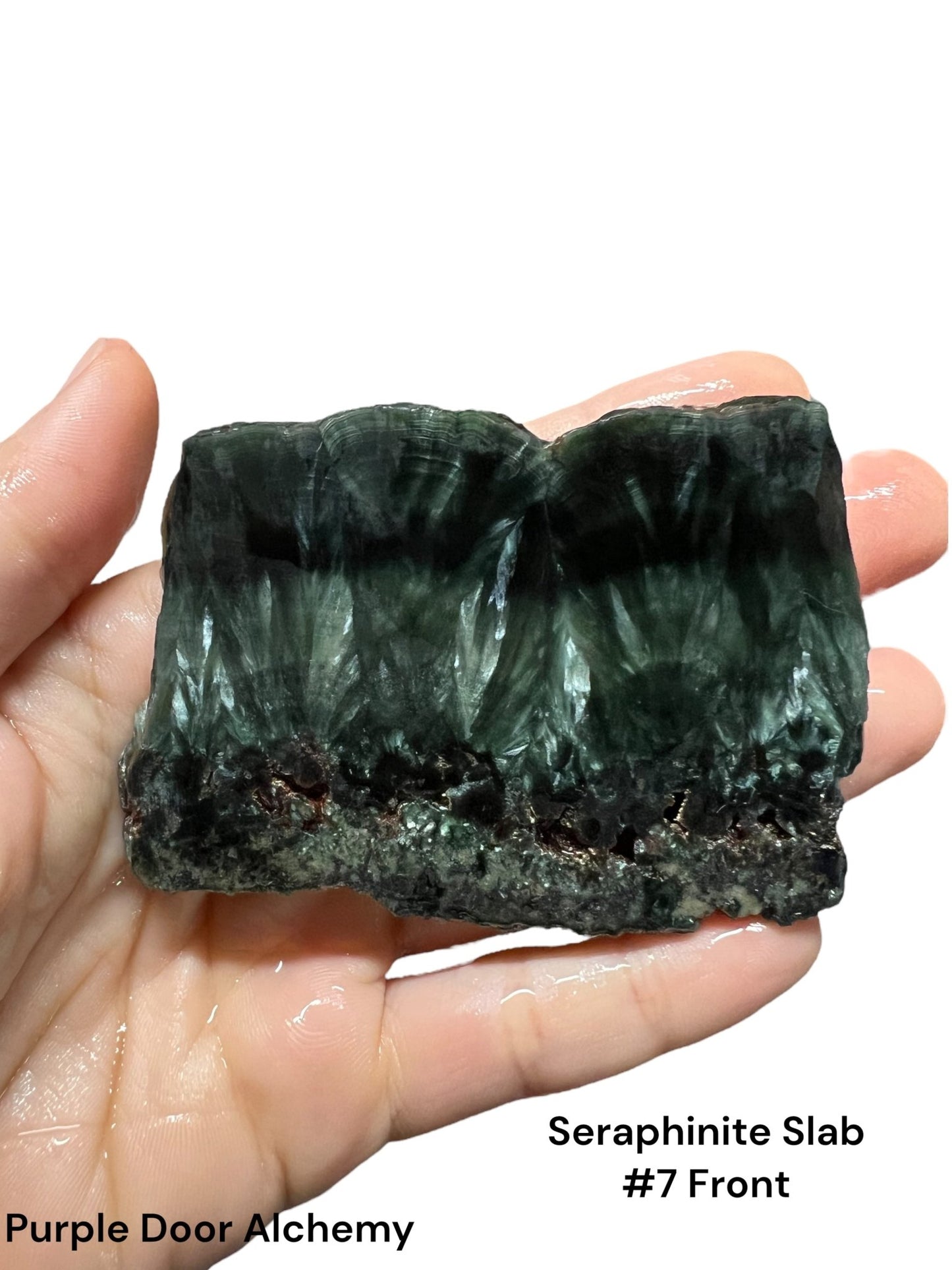 Seraphinite Slabs - Purple Door Alchemy