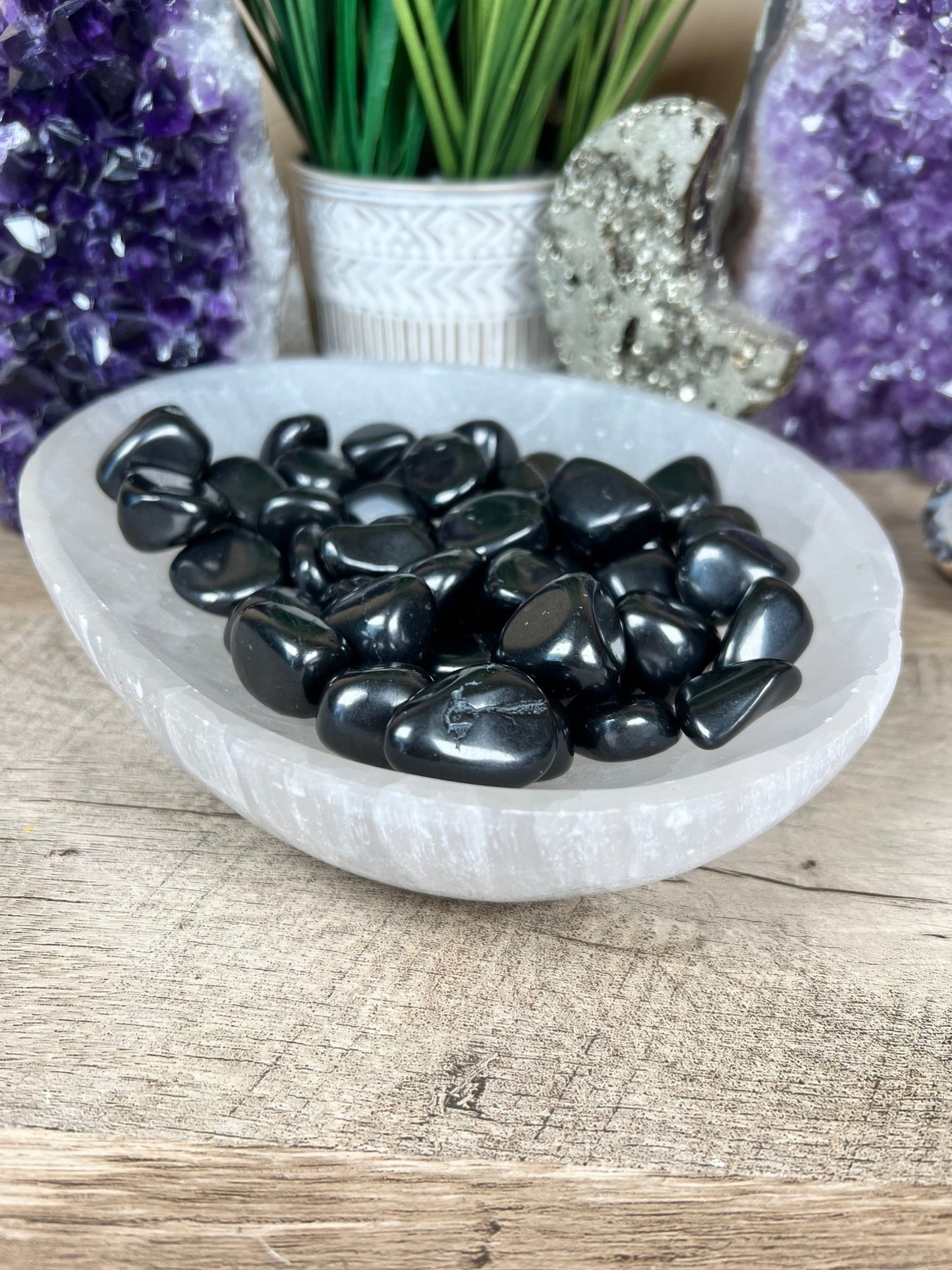 Shungite Tumble - Purple Door Alchemy