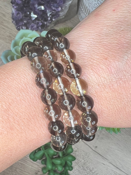 Smoky Quartz Bracelet - Purple Door Alchemy