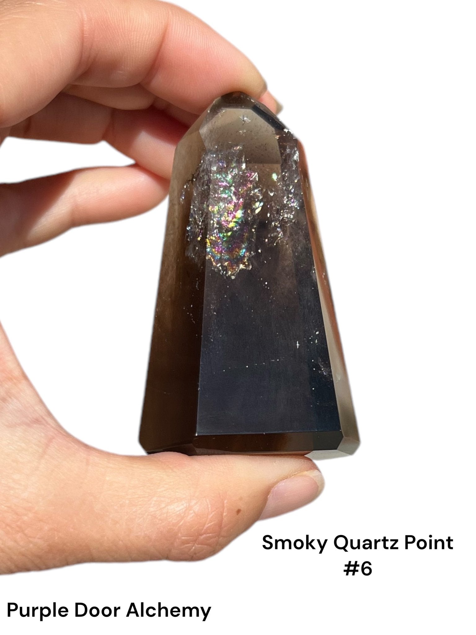 Smoky Quartz Points - Purple Door Alchemy