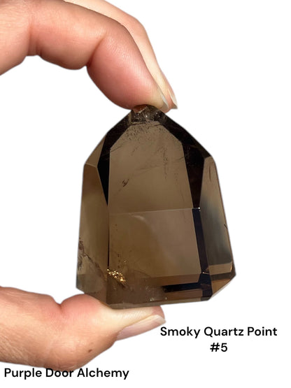 Smoky Quartz Points - Purple Door Alchemy