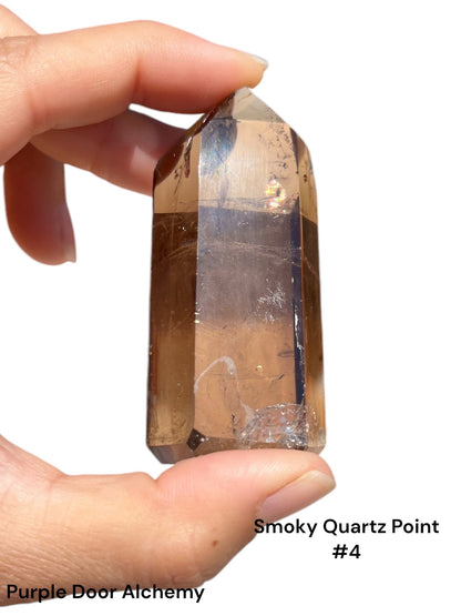 Smoky Quartz Points - Purple Door Alchemy