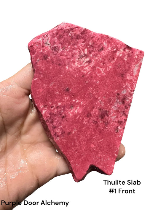 Thulite Slabs - Purple Door Alchemy