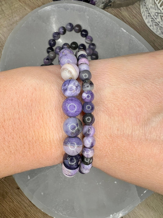 Tiffany Stone Bracelet - Purple Door Alchemy