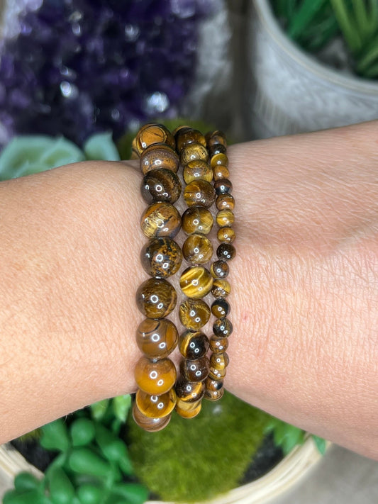 Tigers Eye Bracelet - Purple Door Alchemy