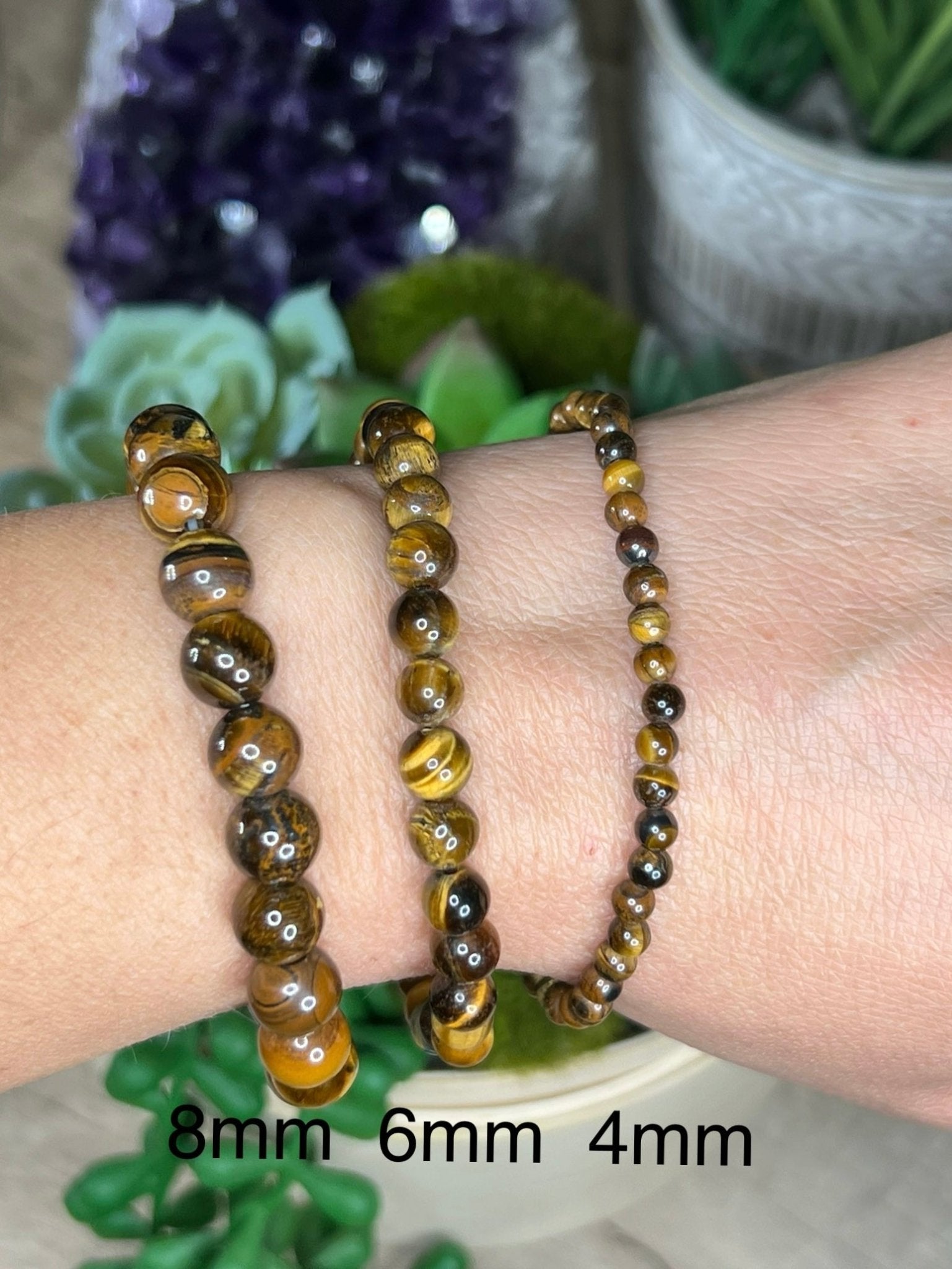 Tigers Eye Bracelet - Purple Door Alchemy