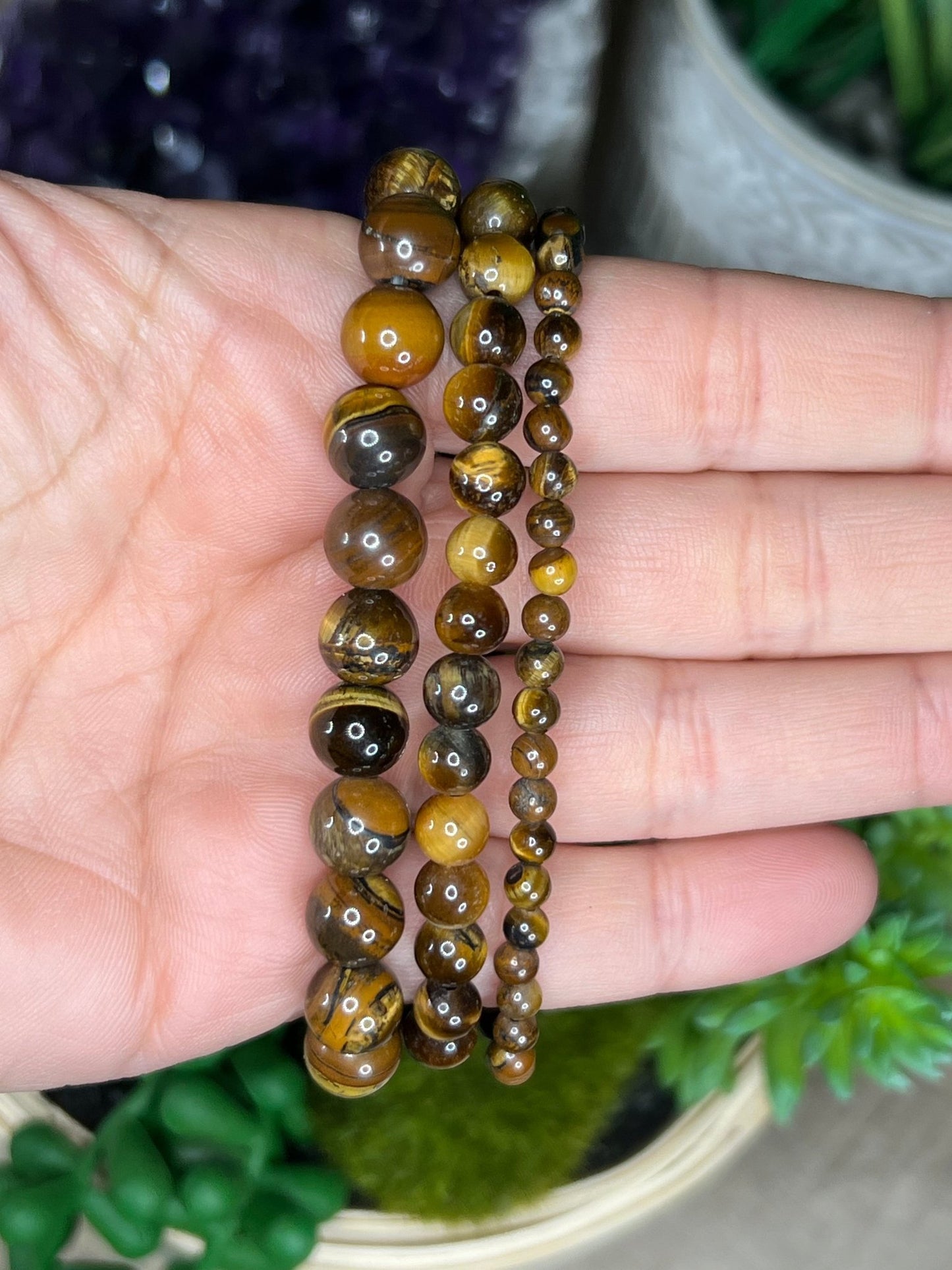 Tigers Eye Bracelet - Purple Door Alchemy