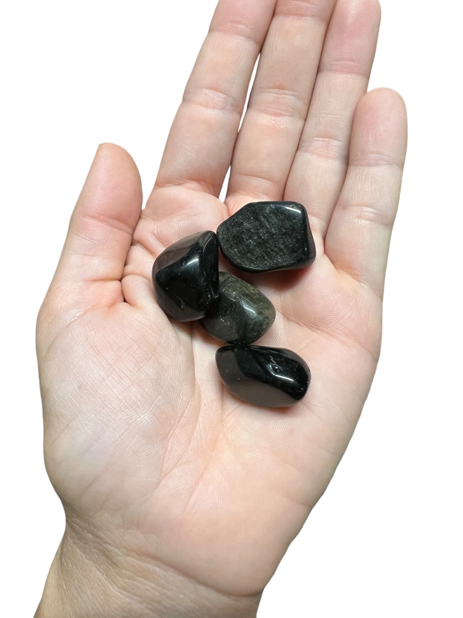 Tumbled Obsidian - Purple Door Alchemy