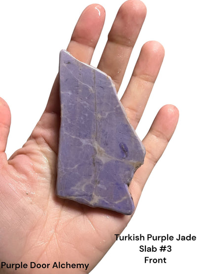 Turkish Purple Jade Slabs - Purple Door Alchemy