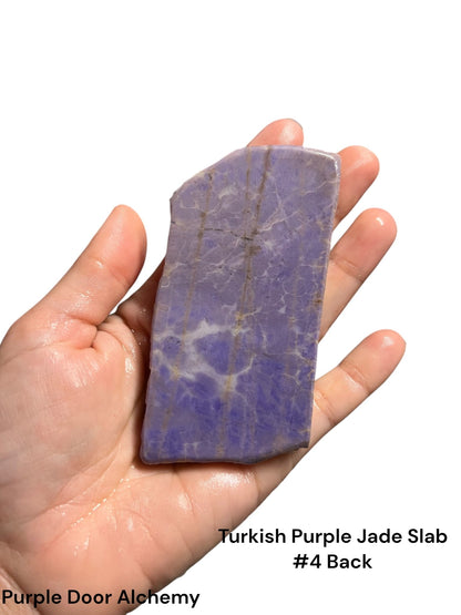 Turkish Purple Jade Slabs - Purple Door Alchemy