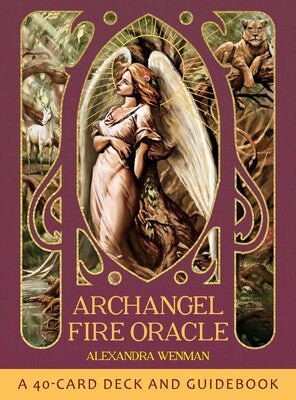 Archangel Fire oracle: A 40-Card Deck and Guidebook - Purple Door Alchemy