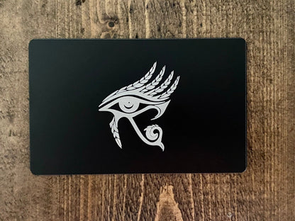 Eye of Horus - Wallet Card - Purple Door Alchemy