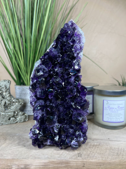 Grape Jelly Amethyst Cluster #2 - Purple Door Alchemy