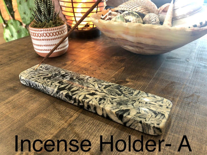 Pinolite Incense Holder - Purple Door Alchemy